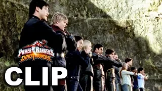 Power Rangers Dino Thunder - Ninja Storm Teamup Morph/Fight Scene ('Thunder Storm' Episode)