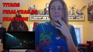 Titans Official Final Trailer (US Version - NYCC) REACTION!