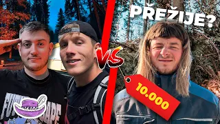 100KČ VS. 10.000KČ PŘEŽÍVÁNÍ PŘES NOC V PŘÍRODĚ S @frantisekhrom