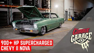 900+ HP E85 FUELED, PROTOURING '66 CHEVY II NOVA ON AIR RIDE | CURRIE GARAGE | SEASON 2 PREMIERE