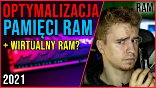 JAK ZOPTYMALIZOWAĆ RAM? Jak przyspieszyć ram? Więcej ram i fps 😲 Optymalizacja RAM-u 😵 2021 *DZIAŁA*