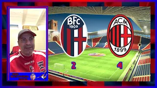 BOLOGNA vs MILAN 2-4 BRAVI RAGAZZI