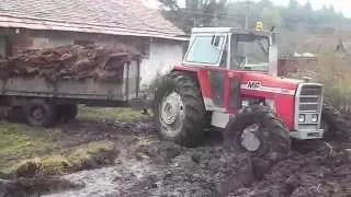 MF 595 in mud ( MF 595 in noroi)