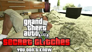 GTA 5 - Secret Glitches You Don't Know! (TOP 8)