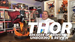 THOR Breaker of Brimstone Statue Unboxing & Review | SIDESHOW COLLECTIBLES