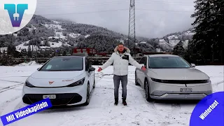 Cupra Born & Hyundai Ioniq 5 im Schnee - Das geht auch mit 2WD! [Deutsch 4K] | Vision E Drive #136