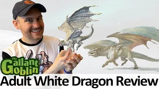 Adult White Dragon Premium Figure - WizKids D&D Icons of the Realms Prepainted Minis