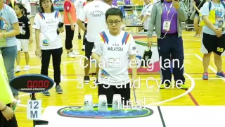 Chan Keng Ian 3-3-3 and Cycle final in WSSC 2017