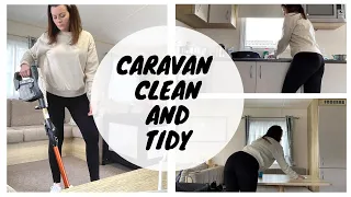 Clean With Me | Caravan Clean & Tidy | Kate Berry