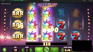 StarBurst Slot PokerStars Super Mega Win in 2 Min