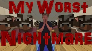 MY WORST NIGHTMARE! Minecraft Custom Adventure Map - Asleep