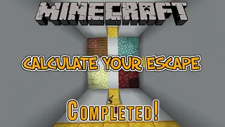 Hardest Puzzle Map? | Minecraft - Calculate Your Escape