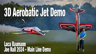 3D Aerobatic Jet Demo by Luca Baumann at Joe Nall 2024 #aerobatics #spektrumsynapse #joenall2024
