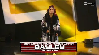 Bayley Entrance - WWE Monday Night Raw, January 29, 2024