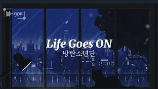 BTS 방탄소년단 - Life Goes ON Lyrics Video [8D Audio/Use Headphones 🎧]
