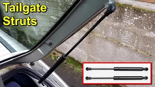 Tailgate Struts Removal and Refitting - Peugeot 206