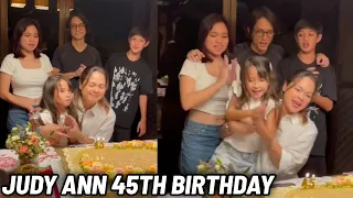 JUDY ANN SANTOS 45TH BIRTHDAY🧡Sinurpresa ni Ryan Agoncillo ROMANTIC Lunch Date With the KIDS