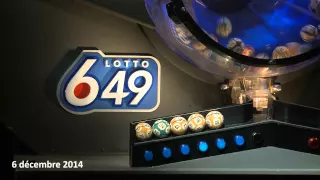 Tirage Lotto 6/49 6 décembre 2014