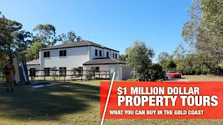 Acreage and Waterfront Homes Tour | $1 Million Nerang and Robina Waters, Gold Coast