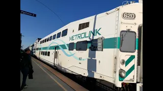 Old metrolink cab car 620 in new Refurbished paint????