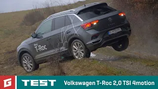 Volkswagen T-Roc 2,0 TSI 4MOTION - DSG TEST - GARAZ.TV