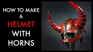 How to Make a Viking Helmet with Horns - Tutorial and Pattern Download