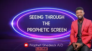 Seeing Vision through the prophetic Screen