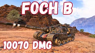 AMX 50 Foch B - 10070 Damage - El Halluf | World of Tanks