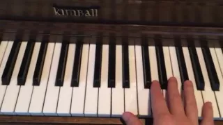 Whipping Post keys/organ tutorial