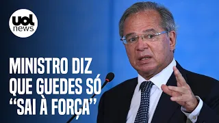 Ministro de Bolsonaro diz que 'ninguém aguenta mais o Paulo Guedes'