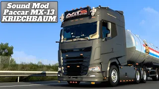 [ ETS2 1.48 ] SOUND MOD | KRIECHBAUM | PACCAR MX-13 V3.0.1 | DAF XG+ & E6 | EuroTruckSimulator2