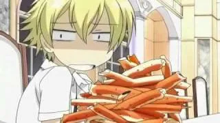 eat crab like haruhi