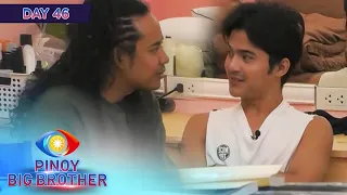 Day 46: Eian at Jordan, naglabas ng saloobin sa kanilang grupo | PBB Kumunity