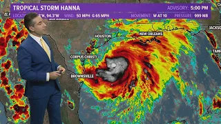 Tropics Update: Tropical Storm Gonzalo, Tropical Storm Hanna, Hurricane Douglas, New Tropical Wave