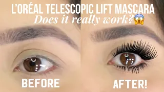 *NEW* Trying out VIRAL TIKTOK mascara! || L’Oréal Telescopic Lift || #makeup #tiktok