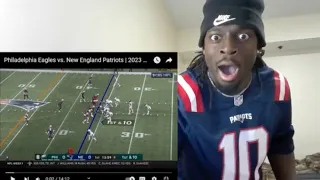 Patriots Fan Reacts To Philadelphia Eagles vs. New England Patriots | 2023 Week 1 Game Highlights