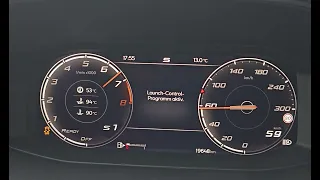 Cupra Formentor VZ5 0-100 with Launch Control. About 3.9 Seconds.