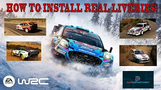 HOW TO INSTALL REAL LIVERIES/CUSTOM SKINS IN EA SPORTS WRC!