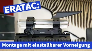 ERATAC Interview: Zielfernrohr-Montage mit einstellbarer Vorneigung – vor Ort bei Recknagel