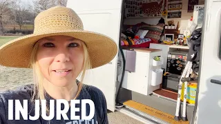 TRIED TO HIKE FOUR TEXAS STATE PARKS WITH A BUSTED ANKLE | Injured myself like an idiot