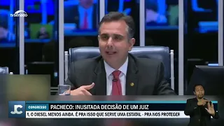 Presidente do Senado critica descriminalização das drogas pelo STF