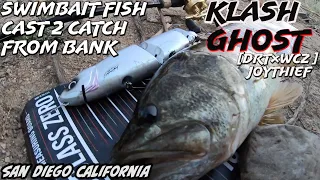 KLASH GHOST [DRT×WCZ]  joythief Early Spring Swimbait fish Cast to Catch  from Bank