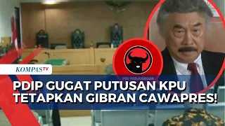 Kata Ketua Tim Hukum PDIP, Gayus Lumbun soal Gugatan Putusan KPU Tetapkan Gibran Cawapres di PTUN