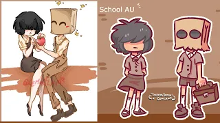 Seat Mate- Part 1 (Little Nightmares School AU Comic Dub)