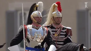 Festa della Repubblica Italiana: Cambio della Guardia d'onore al Quirinale (1 Giugno 2023)