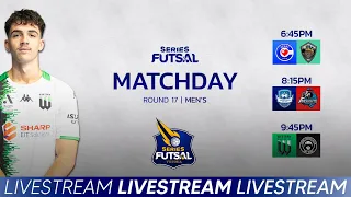 Series Futsal Victoria, Mens, 2024/1, Round 17 | Full Livestream