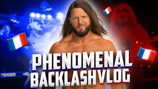 WWE BACKLASH FRANCE 2024 RINGSIDE ! | VLOG