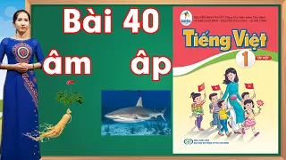 Tiếng việt lớp 1 sách cánh diều - Bài 40 |Học vần âm, vần âp |learn vietnamese