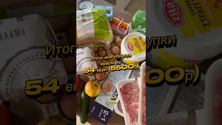 Цены на продукты на Кипре. Сколько стоит продуктовая корзина в Лимассоле.