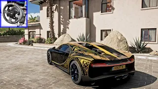 Forza Horizon 5 Bugatti Chiron | Thrustmaster TX PC Gameplay 4K